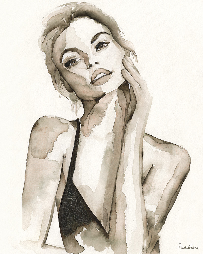 Anick de Rouw_kunstenaar_A Woman&rsquo;s Face