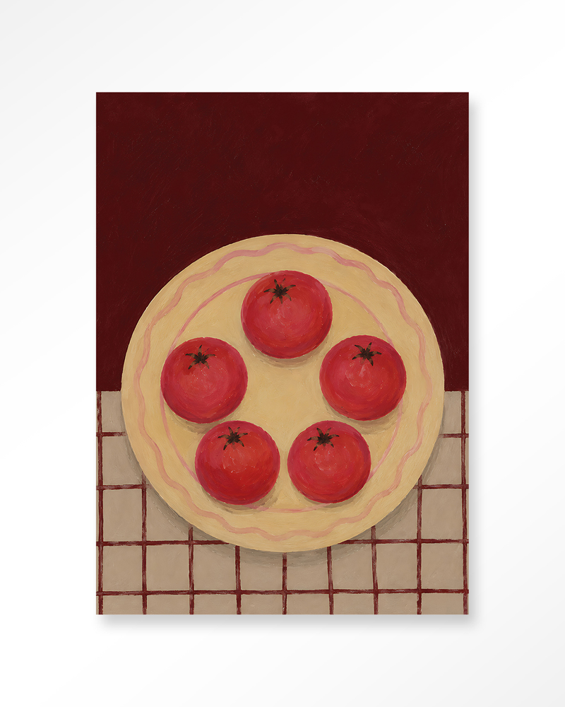 25494_Tomatos On A Plate_